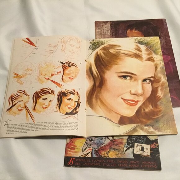 Vintage Walter T. Foster Art Books - Lot Of 3 How To Draw/Oil PAINT - Picture 8 of 10